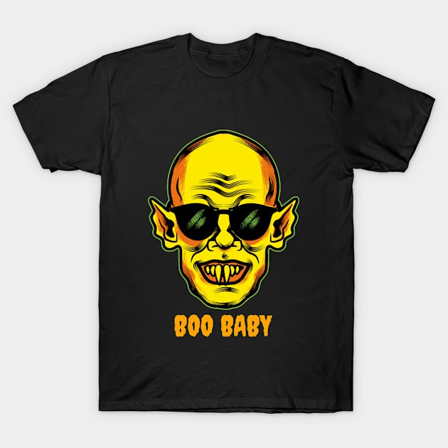 Boo Baby T-Shirt by Artsy Y'all